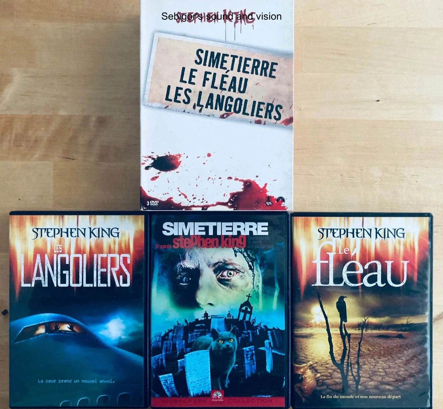 Coffret 3 DVD Stephen King. – photo 3